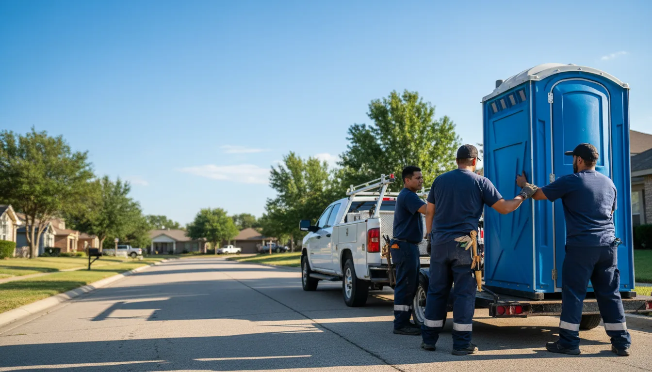 Portable Toilet Rental in Udall, MO near me